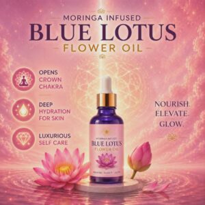 Vitality - Moringa Infused Blue Lotus Flower Oil