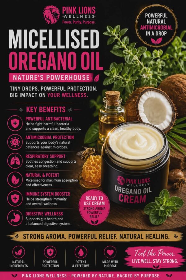 oregano oil creme MICELLISED OEGANO OIL CREME - NATURE'S POWERHOUSE