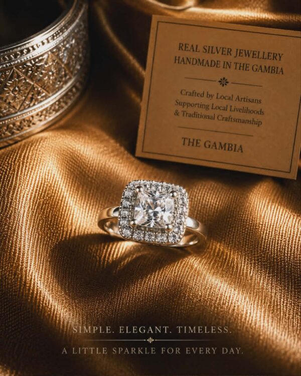 HALO SILVER THE LIONESS SILVER LIGHT RING