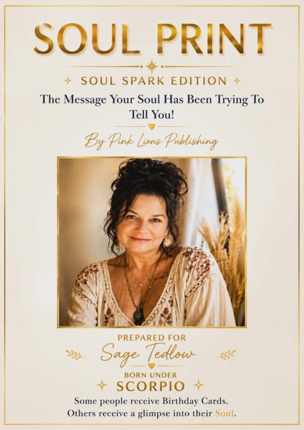 SOUL PRINT SOUL PRINTS - A GLIMPSE INTO YOUR SOUL