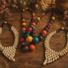 necklaces handmade gambia HANDMADE GAMBIAN COWRIE SHELL NECKLACE